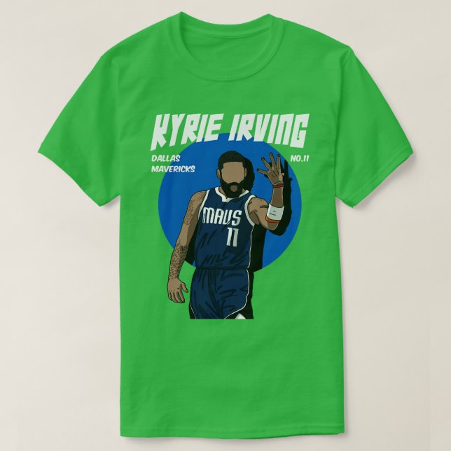 Camiseta Kyrie Irving Comic Style Art TSirt (Frente do Design)