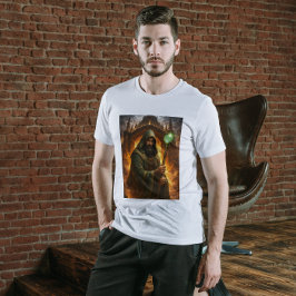 Camiseta Kyrzon – Cajado & Dreadspire Dark Fantasy Feiticei