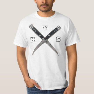 Camiseta KYS com um interruptor