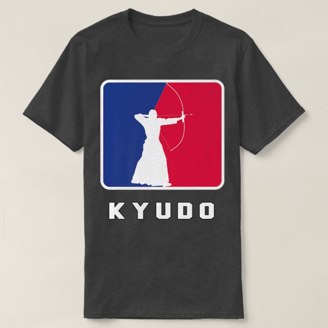 Camiseta Kyudo Kyujutsu Archery Samurai Japão Arco (2) (Frente do Design)
