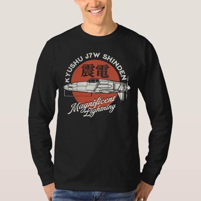 Camiseta Kyushu J7W Shinden (Frente)