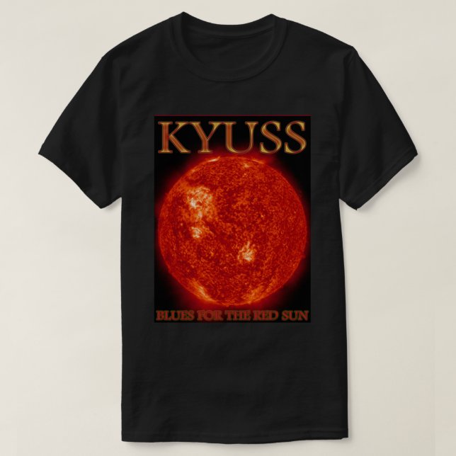 Camiseta Kyuss - Blues para o Sol Vermelho (Frente do Design)