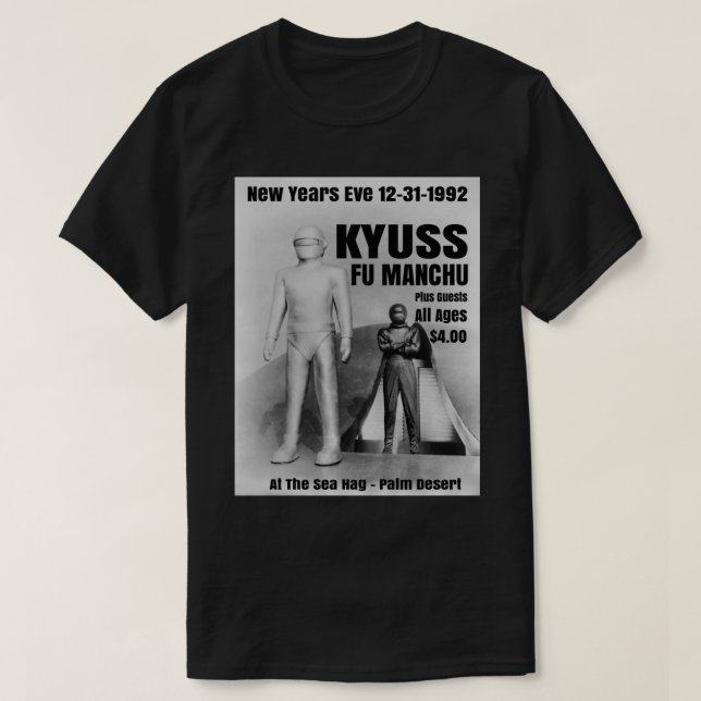 Camiseta KYUSS Manchu (Frente do Design)