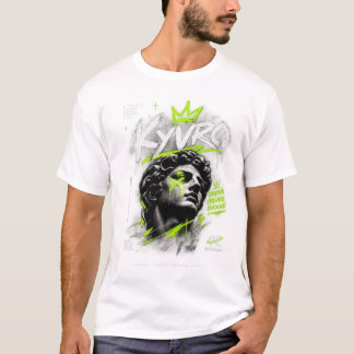 Camiseta KYVRO Neon Graffiti Streetwear