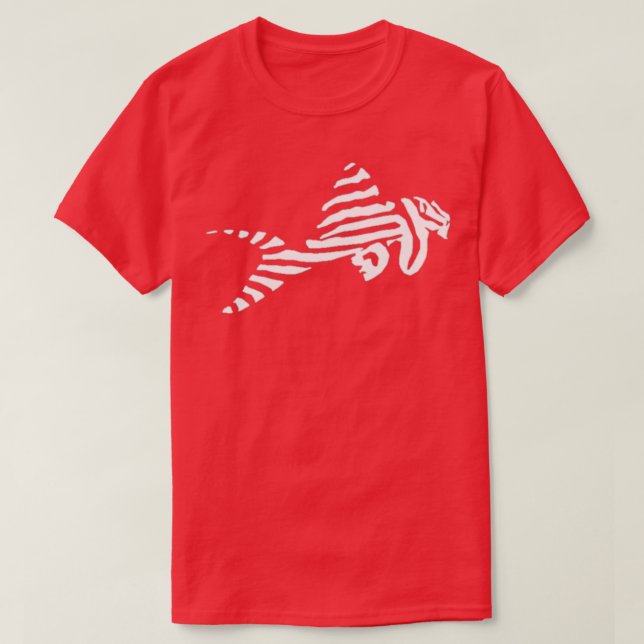 Camiseta L046 Zebra Pleco (Frente do Design)