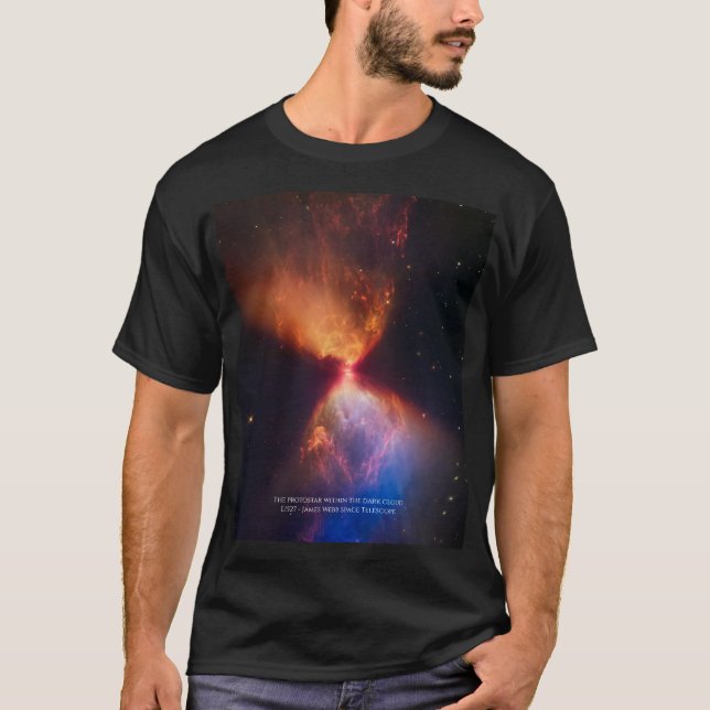 Camiseta L1527 e Protostar - James Webb Space Telescope (Frente)