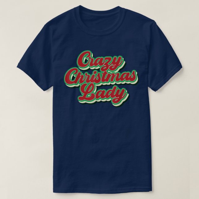 Camiseta L1PZ Retro Nojento de Natal Merry Xmas Partido I (Frente do Design)