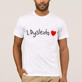 Camiseta l amor da dislexia