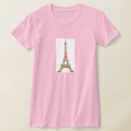 Camiseta L' Amour Eiffel Tower T Shirt