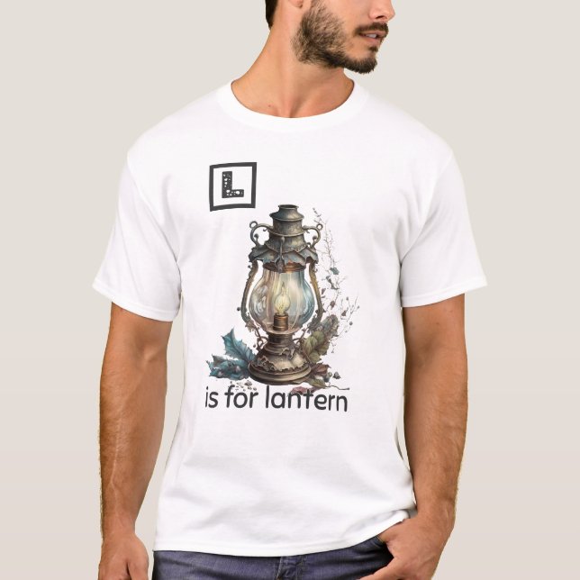 Camiseta L é para Lanterna T-Shirt (Frente)