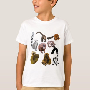 Camiseta L é para Lemur