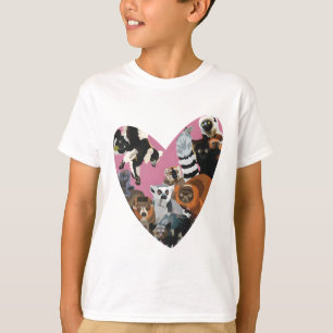 Camiseta L é para Lemur