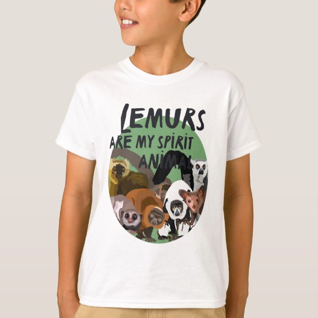 Camiseta L é para Lemur (Frente)