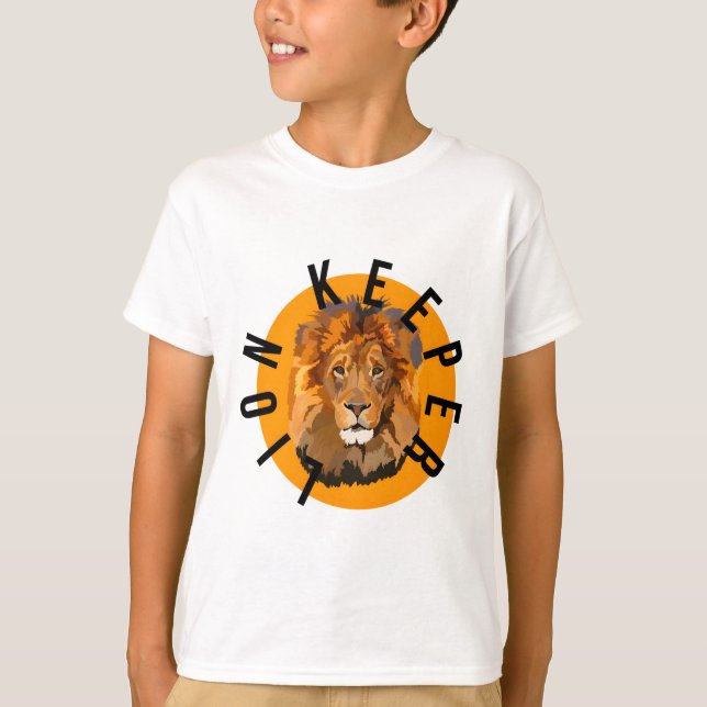 Camiseta L é para Lion Keeper (Frente)