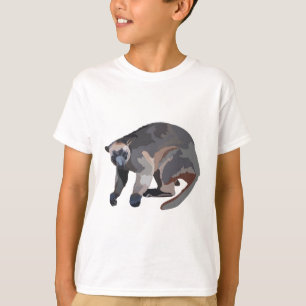 Camiseta L é para Lumholtz Tree Kangaroo