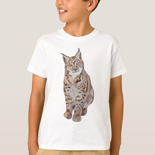 Camiseta L é para Lynx (Frente)