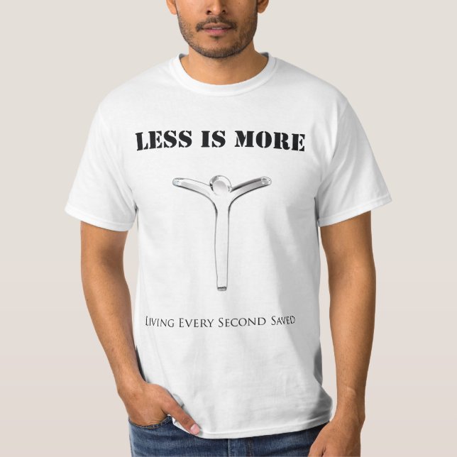 Camiseta L.E.S.S. é mais (Frente)