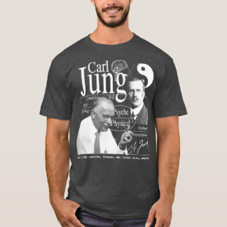 Camiseta l Psicologia Psicológica Abstrato Inspirada Jung Q