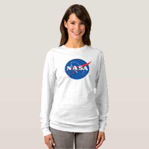 Camiseta L/S da NASA (Cinza Mercúrio)