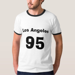 Camiseta LA 95 Front Back Ringer Tee