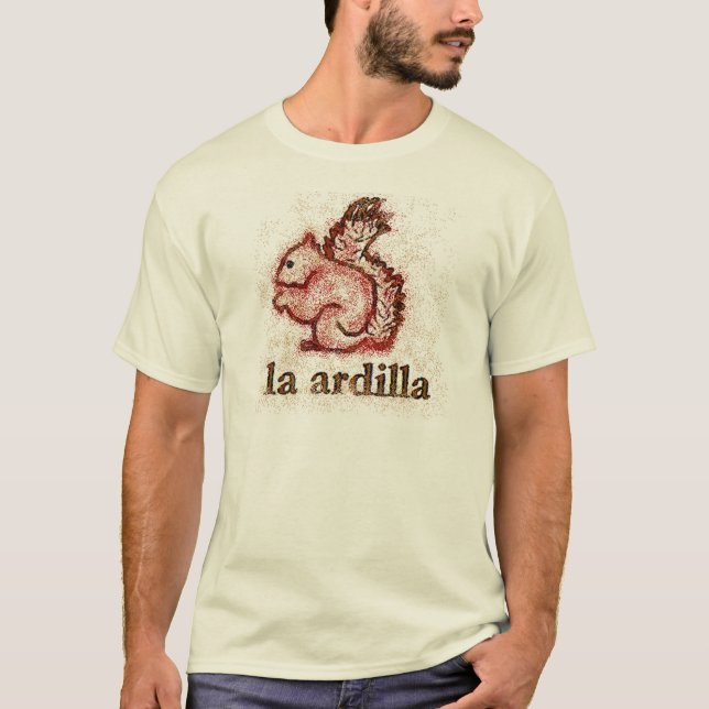 Camiseta la ardilla2 (Frente)