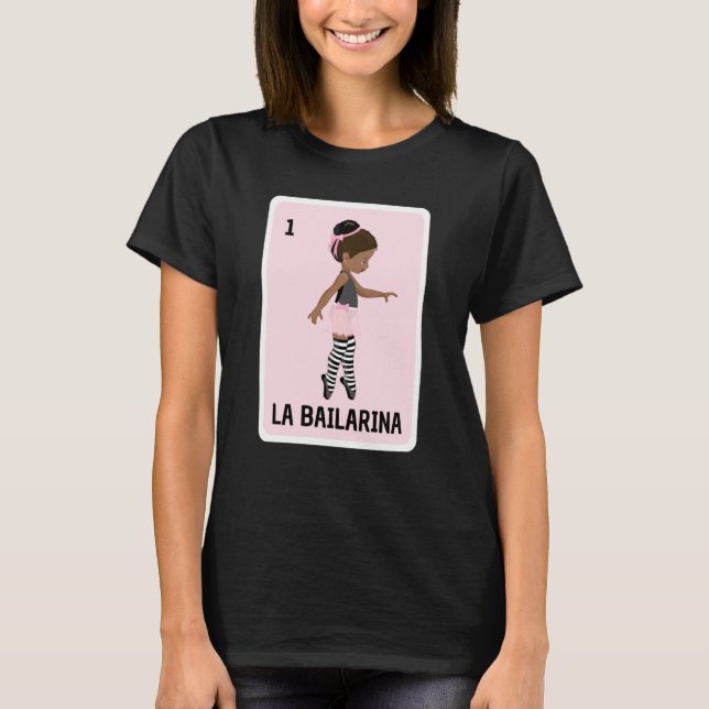 Camiseta La Bailarina Balé Lottery Simple Costume Matchi (Frente)