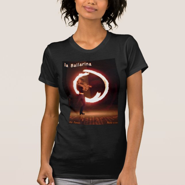 Camiseta la Bailarina ~ o bailarino (Frente)