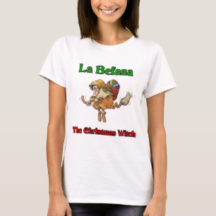 Camiseta La Befana a bruxa do Natal.