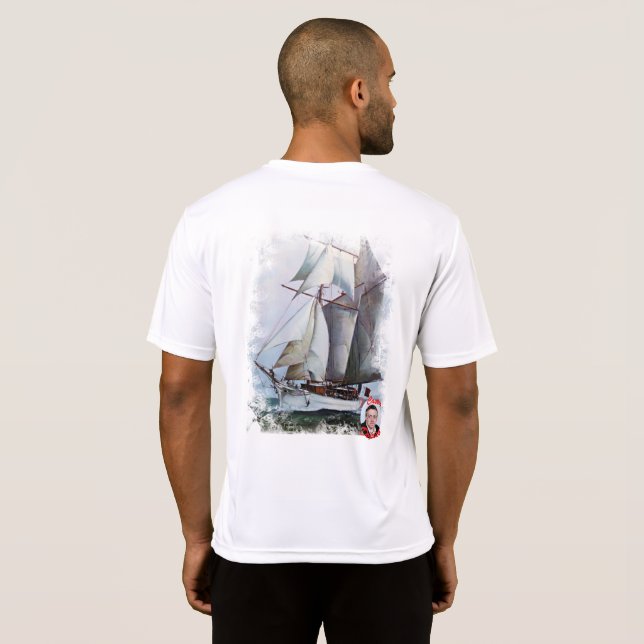 Camiseta La Belle Poule (Parte Traseira Completa)