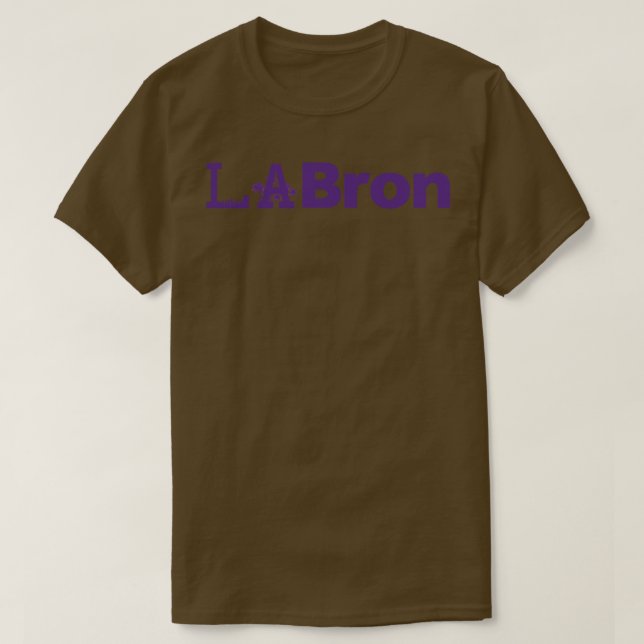 Camiseta LA Bron 2 (Frente do Design)