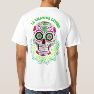 Camiseta La Calavera Feliz Dia das Bruxas