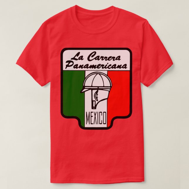 Camiseta La Carrera Panamericana vintage (Frente do Design)
