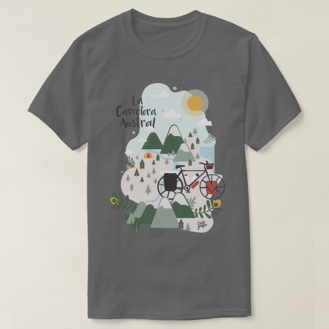Camiseta La Carretera Austral (Frente do Design)