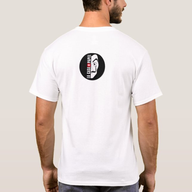 Camiseta La casa de papel (Verso)