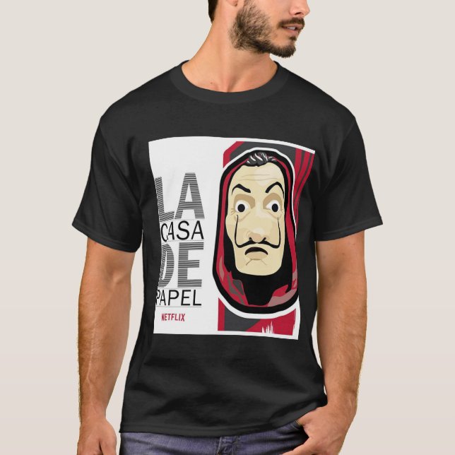 Camiseta 'La Casa de Papel'   (Frente)
