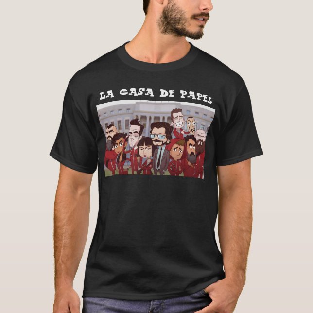 Camiseta La Casa De Papel T-Shirt (Frente)