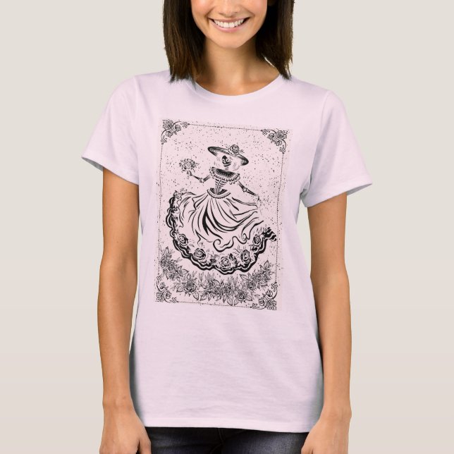 Camiseta la catrina (Frente)
