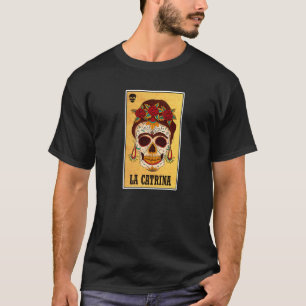 Camiseta La Catrina Jogo Mexicano Aposta Mexicana Açúcar Ca