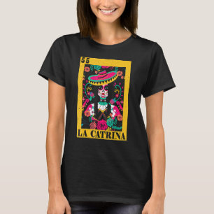 Camiseta La Catrina Lottery Cinco De Mayo Mexicano