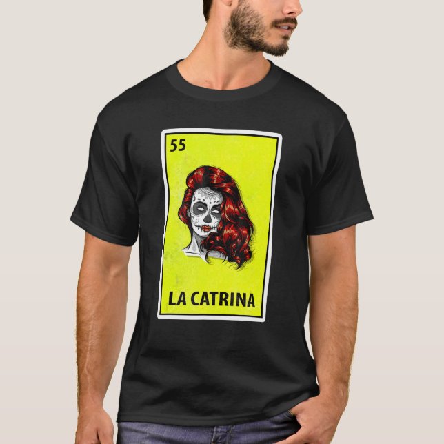 Camiseta La Catrina Mexicana Parody Lottery (Frente)