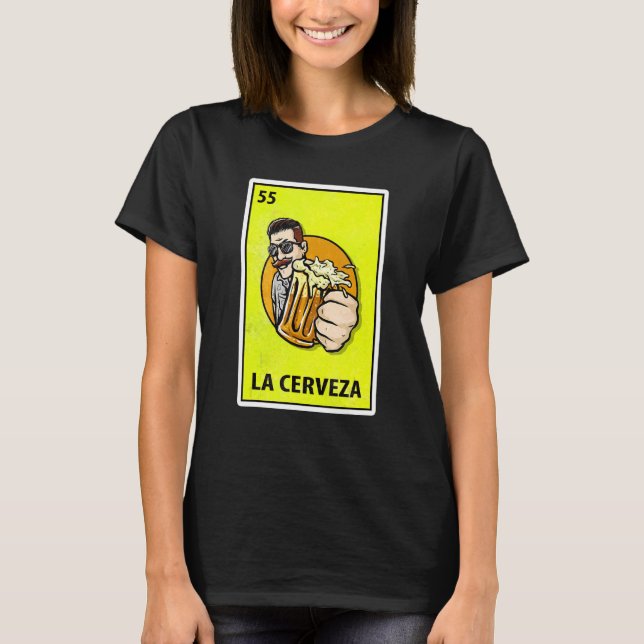 Camiseta La Cerveza Mexicana Parody Lottery (Frente)