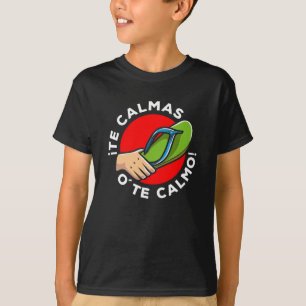 Camiseta La chancla Funny Espanhol Citação Latim Humor Es