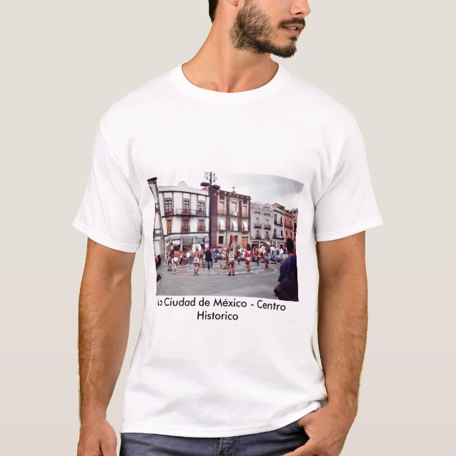 Camiseta La Ciudad de México - t-shirt de Centro Historico (Frente)