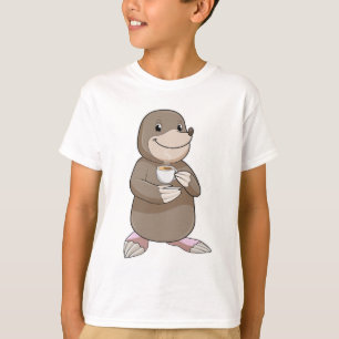 Camiseta Lã com Taça de Café