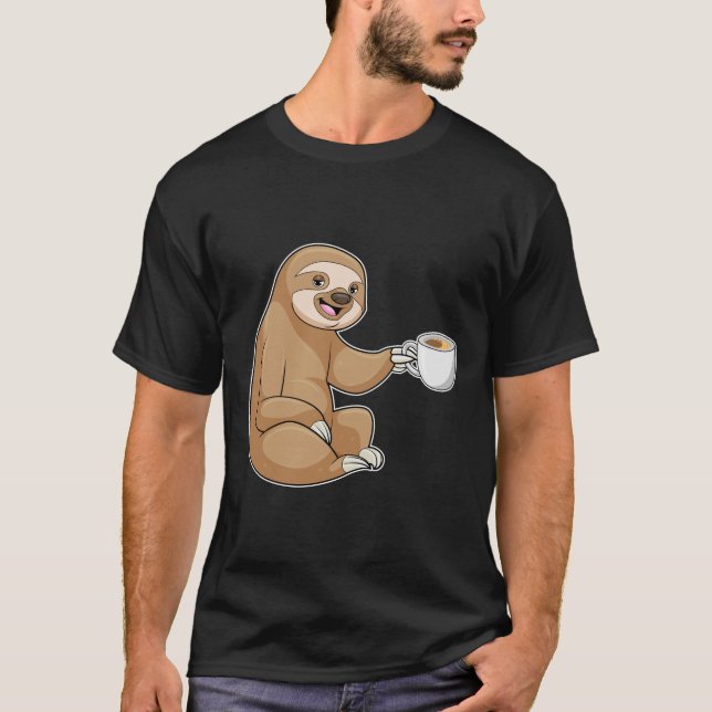 Camiseta Lã com Taça de Café (Frente)