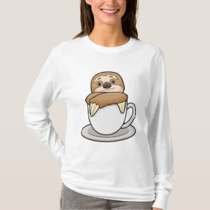 Camiseta Lã com Taça de Café