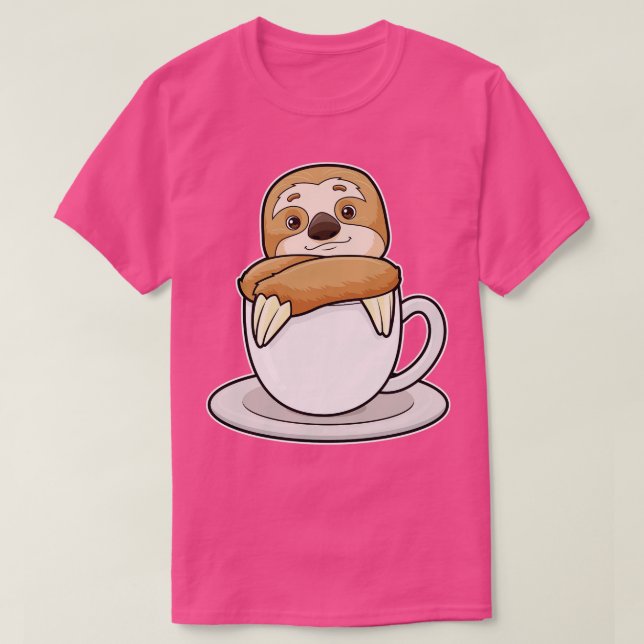 Camiseta Lã com Taça de Café 2 (Frente do Design)