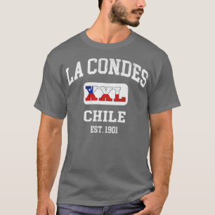 Camiseta La Condes Chile XXL design atlético 1