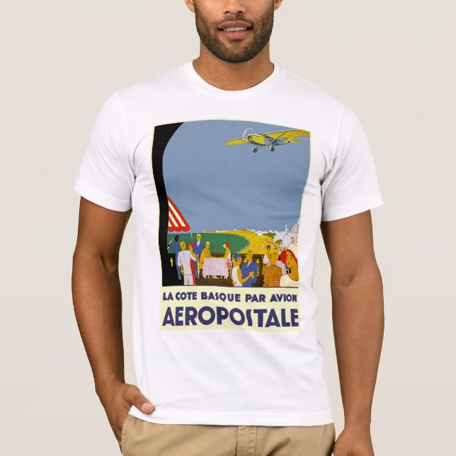 Camiseta La Cote Basque Par Avion (Frente)