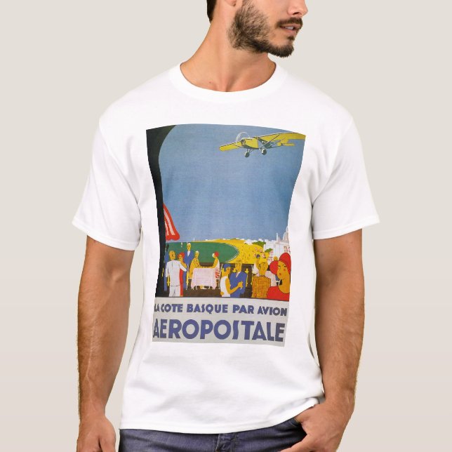 Camiseta La Cote Basque Par Avion (Frente)